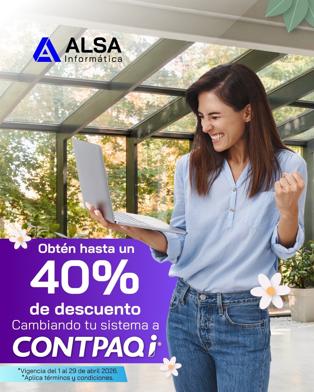 40% de descuento