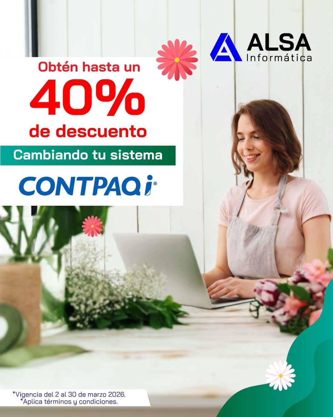 40% de descuento